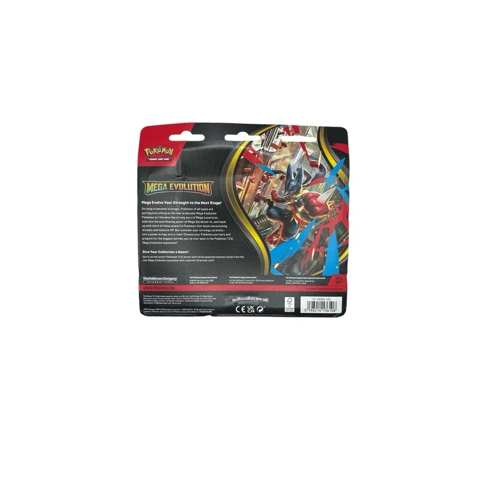 Pokemon Mega Evolution Golduck 3-Pack Booster Blister Factory‎ Sealed